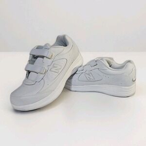 New Balance 557v1 Women's Size 8 Wide Hook&Loop White Used Has The Box WW577VW